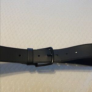 Old Navy Classic Black Leather Belt